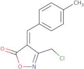 (4E)-3-(Chloromethyl)-4-(4-methylbenzylidene)isoxazol-5(4H)-one