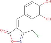 (4E)-3-(Chloromethyl)-4-(3,4-dihydroxybenzylidene)isoxazol-5(4H)-one