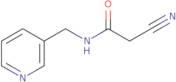 2-Cyano-N-(pyridin-3-ylmethyl)acetamide