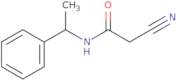 2-Cyano-N-(1-phenylethyl)acetamide