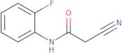 2-Cyano-N-(2-fluorophenyl)acetamide