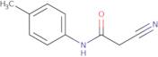 2-Cyano-N-(4-methylphenyl)acetamide