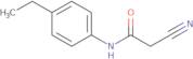 2-Cyano-N-(4-ethylphenyl)acetamide