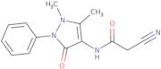 2-Cyano-N-(1,5-dimethyl-3-oxo-2-phenyl-2,3-dihydro-1H-pyrazol-4-yl)acetamide