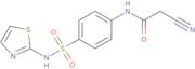 2-Cyano-N-{4-[(1,3-thiazol-2-ylamino)sulfonyl]phenyl}acetamide