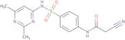 2-Cyano-N-(4-{[(2,6-dimethylpyrimidin-4-yl)amino]sulfonyl}phenyl)acetamide