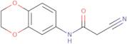 2-Cyano-N-(2,3-dihydro-1,4-benzodioxin-6-yl)acetamide