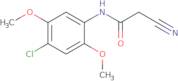 N-(4-Chloro-2,5-dimethoxyphenyl)-2-cyanoacetamide