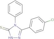 5-(4-Chlorophenyl)-4-phenyl-4H-1,2,4-triazole-3-thiol