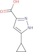 3-Cyclopropyl-1H-pyrazole-5-carboxylic acid