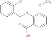 2-[(2-Chlorobenzyl)oxy]-3-methoxybenzoic acid