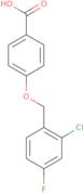 4-[(2-Chloro-4-fluorobenzyl)oxy]benzoic acid