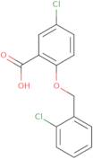 5-Chloro-2-[(2-chlorobenzyl)oxy]benzoic acid