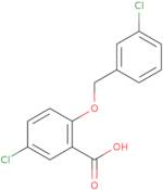 5-Chloro-2-[(3-chlorobenzyl)oxy]benzoic acid