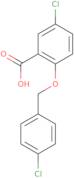 5-Chloro-2-[(4-chlorobenzyl)oxy]benzoic acid