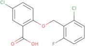 5-Chloro-2-[(2-chloro-6-fluorobenzyl)oxy]benzoic acid