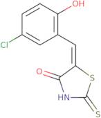 (5E)-5-(5-Chloro-2-hydroxybenzylidene)-2-mercapto-1,3-thiazol-4(5H)-one