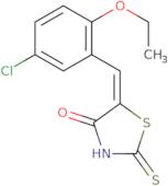 (5E)-5-(5-Chloro-2-ethoxybenzylidene)-2-mercapto-1,3-thiazol-4(5H)-one