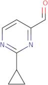 2-Cyclopropylpyrimidine-4-carbaldehyde