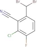 2-Chloro-6-(dibromomethyl)-3-fluorobenzonitrile