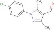 1-(4-Chlorophenyl)-3,5-dimethyl-1H-pyrazole-4-carbaldehyde