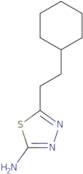 5-(2-Cyclohexylethyl)-1,3,4-thiadiazol-2-amine