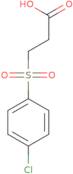 3-[(4-Chlorophenyl)sulfonyl]propanoic acid