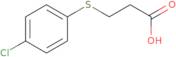 3-[(4-Chlorophenyl)thio]propanoic acid