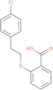 2-{[2-(4-Chlorophenyl)ethyl]thio}benzoic acid