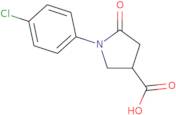 1-(4-Chlorophenyl)-5-oxopyrrolidine-3-carboxylic acid