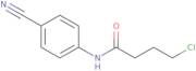 4-Chloro-N-(4-cyanophenyl)butanamide