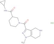 N-Cyclopropyl-1-[(1-methyl-4,5,6,7-tetrahydro-1H-pyrazolo[4,3-c]pyridin-3-yl)carbonyl]piperidine...