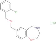 7-{[(2-Chlorobenzyl)oxy]methyl}-2,3,4,5-tetrahydro-1,4-benzoxazepine hydrochloride