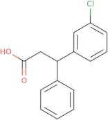 3-(3-Chlorophenyl)-3-phenylpropanoic acid