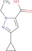 3-Cyclopropyl-1-ethyl-1H-pyrazole-5-carboxylic acid