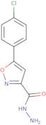 5-(4-Chlorophenyl)isoxazole-3-carbohydrazide