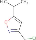 3-(Chloromethyl)-5-isopropylisoxazole