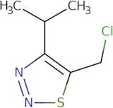 5-(Chloromethyl)-4-isopropyl-1,2,3-thiadiazole