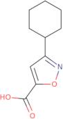 3-Cyclohexylisoxazole-5-carboxylic acid