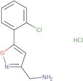 {[5-(2-Chlorophenyl)isoxazol-3-yl]methyl}amine hydrochloride