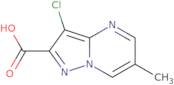 3-Chloro-6-methylpyrazolo[1,5-a]pyrimidine-2-carboxylic acid