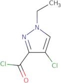 4-Chloro-1-ethyl-1H-pyrazole-3-carbonyl chloride