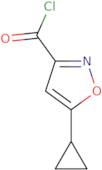 5-Cyclopropylisoxazole-3-carbonyl chloride