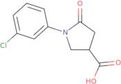 1-(3-Chlorophenyl)-5-oxopyrrolidine-3-carboxylic acid