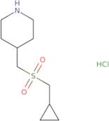 4-{[(Cyclopropylmethyl)sulfonyl]methyl}piperidine hydrochloride