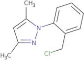 1-[2-(Chloromethyl)phenyl]-3,5-dimethyl-1H-pyrazole