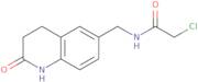 2-Chloro-N-[(2-oxo-1,2,3,4-tetrahydroquinolin-6-yl)methyl]acetamide