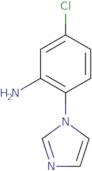 [5-Chloro-2-(1H-imidazol-1-yl)phenyl]amine