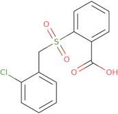 2-[(2-Chlorobenzyl)sulfonyl]benzoic acid