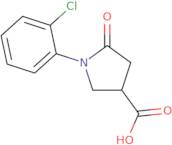 1-(2-Chlorophenyl)-5-oxopyrrolidine-3-carboxylic acid